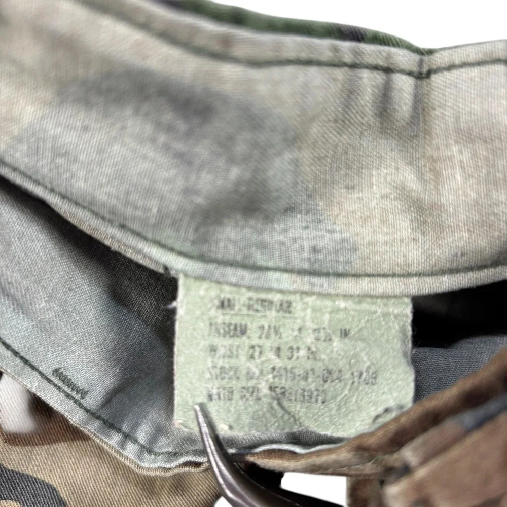 Camo Cargo Pants Military Army Combat Woodland Style Drawstring Trousers‎